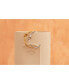 ფოტო #3 პროდუქტის Philo Knot Bangle in 18K Gold-Plated Brass