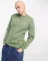 Billabong – Arch – Pullover in Khaki mit Rundhalsausschnitt