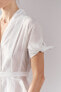 Фото #10 товара Рубашка в складку с поясом — zw collection ZARA