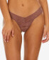 Фото #1 товара Women's Daily Lace Low Rise Thong 771001