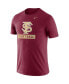 Фото #3 товара Men's Garnet Florida State Seminoles Softball Drop Legend Performance T-shirt