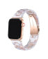 Фото #2 товара Claire Blush Tortoise Resin Link Band for Apple Watch, 42mm-44mm