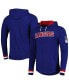 Фото #2 товара Men's Blue New York Rangers Legendary Slub Hoodie Long Sleeve T-shirt