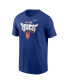Фото #3 товара Men's Royal New York Mets Graffiti Hometown T-shirt