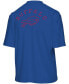 ფოტო #4 პროდუქტის Women's Royal Buffalo Bills Half-Sleeve Mock Neck T-shirt