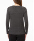 ფოტო #2 პროდუქტის Women's V-Neck Wide-Hem Wide-Cuff Sweater