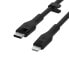 Фото #7 товара Аксессуар USB кабель Belkin CAA009BT2MBK USB C/Lightning 2 м - черный