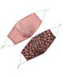 Фото #1 товара Тканевые маски MARCUS ADLER "Set of 2" розовые для женщин