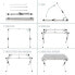 Фото #4 товара AKTIVE 110x70x70 cm Aluminium Folding Table