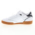 Фото #5 товара Reebok Club C Bulc Mens White Leather Lace Up Lifestyle Sneakers Shoes