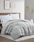 Plush Velet Quilted Down Alternative Comforter, Full/Queen