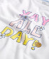 ფოტო #3 პროდუქტის Little Girls Yay All Day Graphic T-Shirt, Created for Macy's