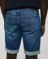 ფოტო #5 პროდუქტის Men's Denim Bermuda Shorts