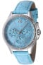 Фото #1 товара TechnoMarine MoonSun Date-DayQuartz Light Blue Dial Ladies Watch TM-822057