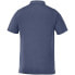 Фото #2 товара мужская футболка-поло спортивная синяя с логотипом Columbia Nelson Point PO