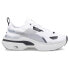 Puma Kosmo Rider Lace Up Womens White Sneakers Casual Shoes 38311306