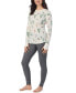 ფოტო #3 პროდუქტის Cozy Stretch Thermal Crewneck Top