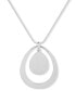 Фото #1 товара Nine West adjustable Pendant Necklace