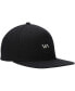 Фото #4 товара Men's Black VA Patch Adjustable Snapback Hat
