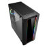 Sharkoon ELITE SHARK CA200G - Midi Tower - PC - Black - ATX - CEB - EATX - EEB - micro ATX - Mini-ITX - Blue - Green - Red - 16.5 cm