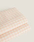 Фото #3 товара Children’s check flat sheet