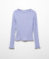 Фото #6 товара Women's Ribbed Knit Sweater