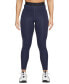 ფოტო #1 პროდუქტის Pro 365 Women's High-Waisted 7/8 Mesh Panel Leggings