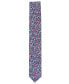 Фото #2 товара Men's Dandy Skinny Floral Tie, Created for Macy's