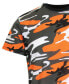 Men's Camo Printed Short Sleeve Crew Neck T-shirt, Pack of 3