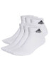 adidas Performance cushioned Sportswear 6 pack ankle socks in white