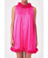 Фото #3 товара Women's Rosette Mini Dress