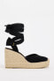 Фото #3 товара Туфли на каблуке ZARA Contrasting tied - для женщин