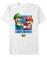 Фото #1 товара Men's The Mario Brothers Short Sleeve T-shirt