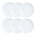 Фото #6 товара Тарелки набор Luminarc Diwali 6 шт Белое стекло 19 см