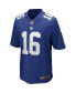 Men's Frank Gifford Royal New York Giants Game Retired Player Jersey