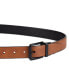 ფოტო #3 პროდუქტის Men's Reversible Faux-Leather Stretch Dress Belt