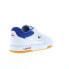 Фото #15 товара Lacoste Lineset 124 1 SMA Mens White Leather Lifestyle Sneakers Shoes
