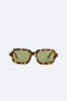 Фото #2 товара Солнцезащитные очки в квадратной оправе ZARA
