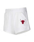 Фото #1 товара Шорты спортивные Concepts Sport женские белые Chicago Bulls Sunray