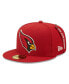 Фото #3 товара Men's x Alpha Industries Cardinal Arizona Cardinals Alpha 59FIFTY Fitted Hat