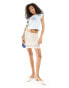 ASOS DESIGN printed tank with blueberry graphic in baby blue детский синий, S - EU 36-38 - фото #4