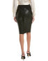 Фото #2 товара Gracia Shimmer Contrast Pencil Skirt Women's