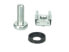 Фото #4 товара M-CAB 7200157 - Cage nuts pack - Silver