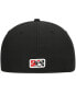Фото #2 товара Men's Black Rocket City Trash Pandas Authentic Collection Team Alternate 59FIFTY Fitted Hat