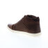 Фото #12 товара English Laundry Jameson EL2585H Mens Brown Leather Lifestyle Sneakers Shoes 13