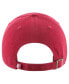 Фото #2 товара Men's Crimson Washington State Cougars Clean Up Adjustable Hat