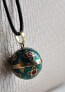 Gold-plated necklace, jingle bell India DZ20