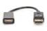 DIGITUS DisplayPort Adapter / Converter, DP/M - HDMI type A/F