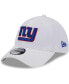 Фото #1 товара Men's White New York Giants Main 39Thirty Flex Hat