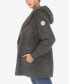ფოტო #3 პროდუქტის Women's Plush Hooded with Pockets Jacket